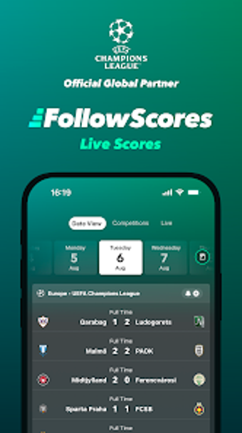 FollowScores: Live Scores