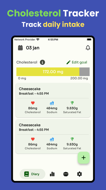 Cholesterol Tracker 2024