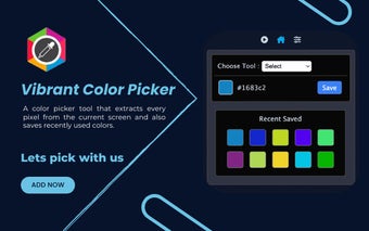 Vibrant Color Dropper & Tools