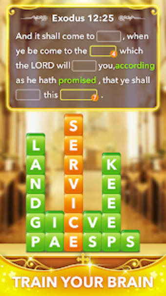 Bible Word Heaps - Connect the Stack Word Game
