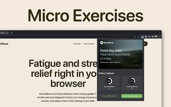 MicroMove: Guided Exercises & Fatigue Relief