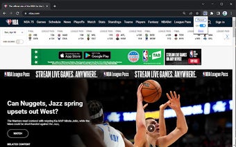 NBA.com AU to USA