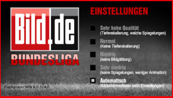 Bild.de Bundesliga-Bildschirmschoner