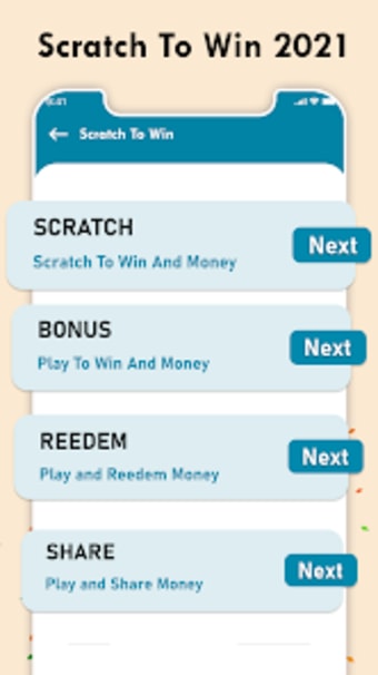 Scratch To Win Cash - Game Cre