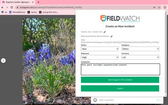 FieldWatch QuickCapture