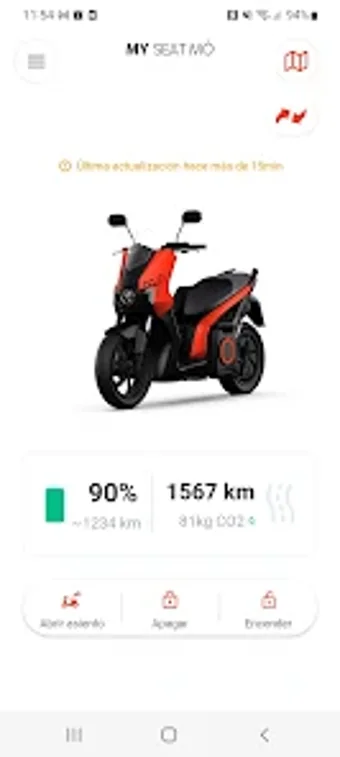 My SEAT MÓConnected e-scooter