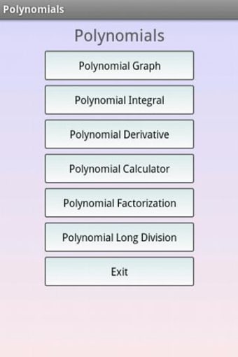 Polynomials Math