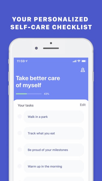 Self-Care Checklist by GrowApp