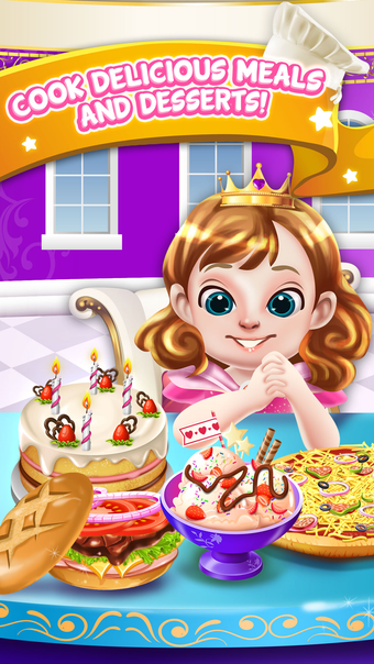 Kids Princess Food Maker Cooking Games Free