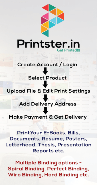 Printster.in : Documents EBooks Posters Printing