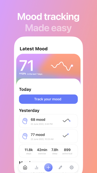 Sensive Mood Tracking