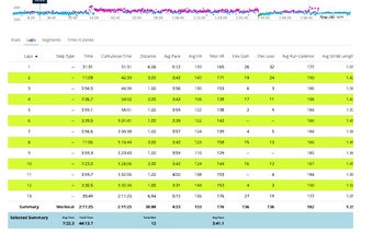 Garmin Connect Pace Calculator