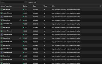 GraphQL Network Inspector