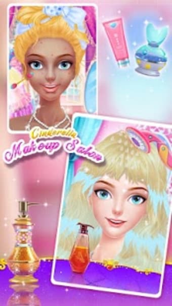 Cinderella Fashion Salon - Makeup  Dress Up