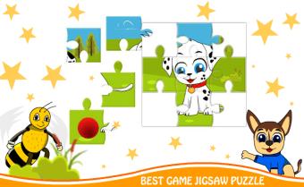 Puppy Jigsaw Puzzle Paw Bee