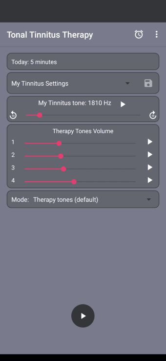 Tonal Tinnitus Therapy