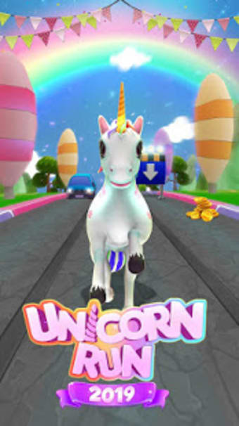 Unicorn Runner 2021: Running Game. Magic Adventure