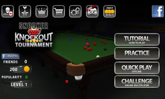 Snooker Knockout Tournament
