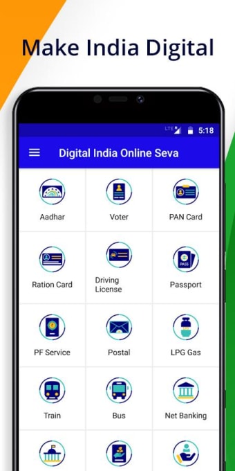 Online Seva : Digital Services of India