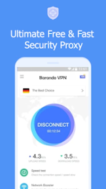 Barando VPN  Super Fast Proxy Secure Hotspot VPN