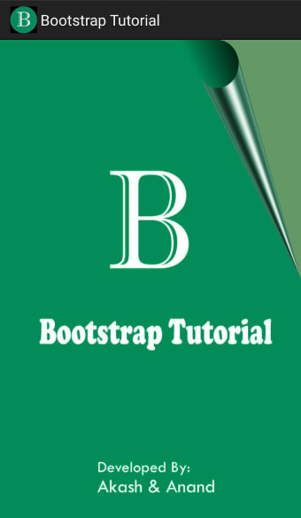 Bootstrap Tutorial offline .
