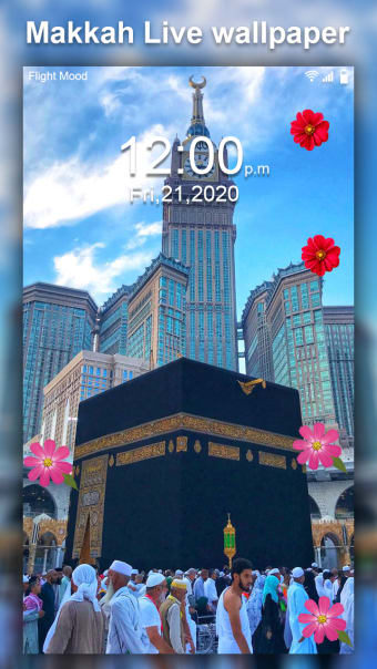 Makkah Clock Live Wallpaper HD