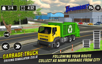 Garbage Truck Trash Cleaner Driving Game