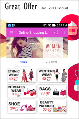 Online Shopping App for Women