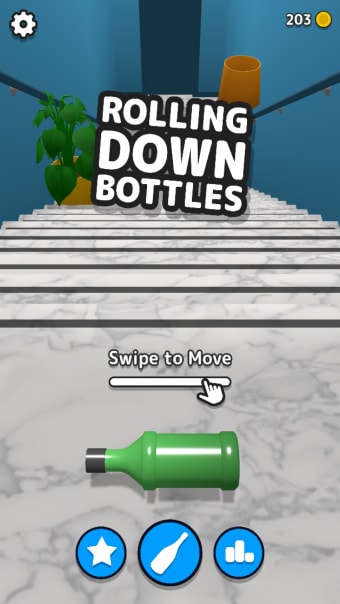 Rolling Down Bottles