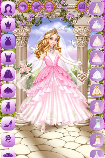 Cinderella Wedding Dress Up