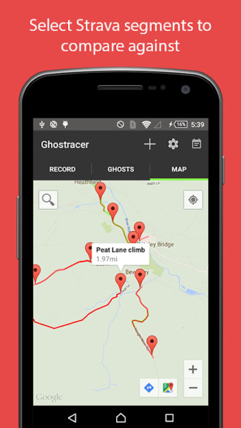 Ghostracer - GPS Run & Cycle
