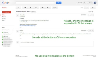 Ad-blocker for Gmail™