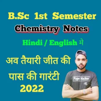 Bsc Chemistry Notes