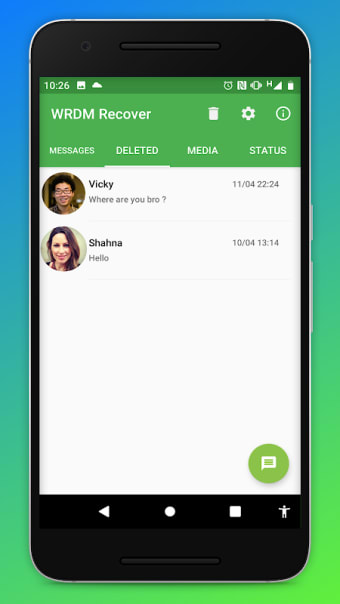 Recover Deleted Chats & Whats Messages App