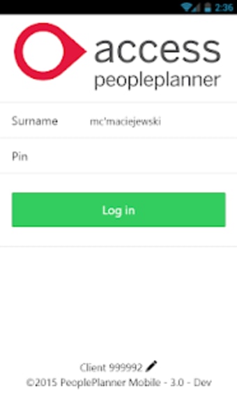 PeoplePlanner - Mobile V3