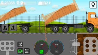 Mini Trucker - 2D offroad truck simulator