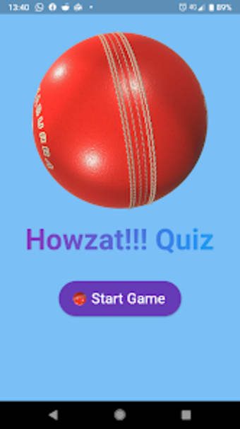 Howzat - Cricket Quiz