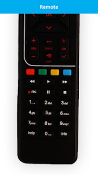 Remote Control For Airtel Set top boxUnofficial