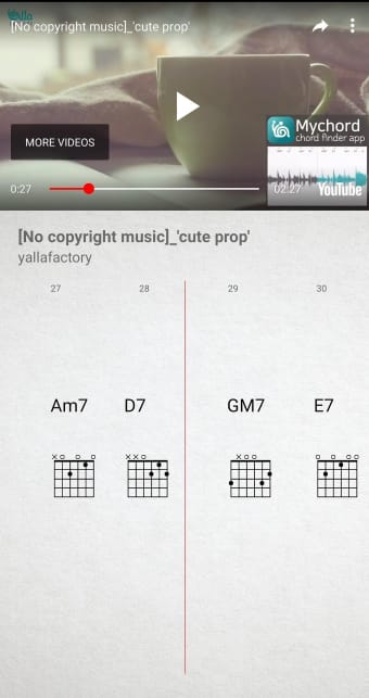 MyChord - Chords Finder for any music