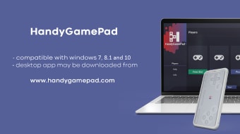 HandyGamePad - remote gamepad and joystick