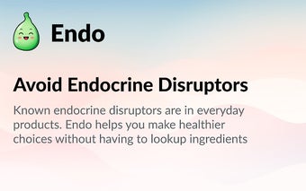 Endo - Avoid Endocrine Disruptors