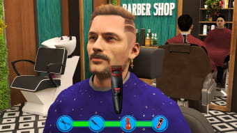 Barber Shop Hair Cut Sim Games
