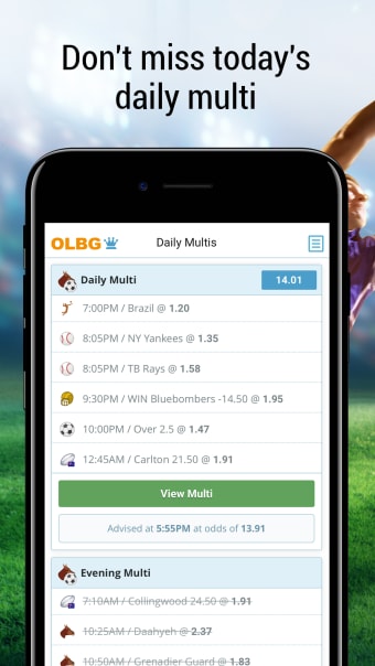 Sports betting tips with OLBG