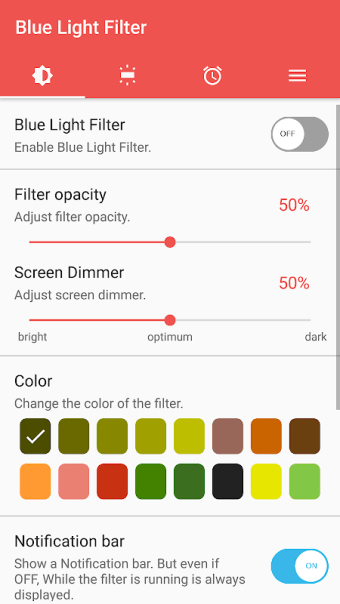sFilter - Free Blue Light Filter
