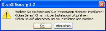 Sun Presentation Minimizer