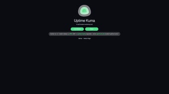 Image 0 for Uptime Kuma