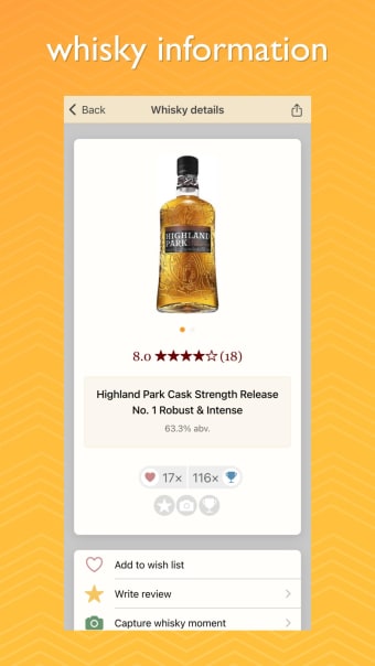 Drammer whisky app