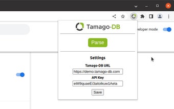 Tamago-DB Chrome Extension