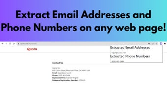 Email & Phone Number Extractor