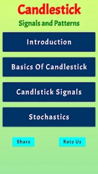 Candlestick Signals  Patterns